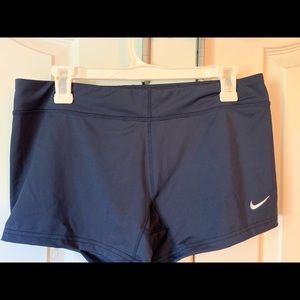 Navy Nike spandex